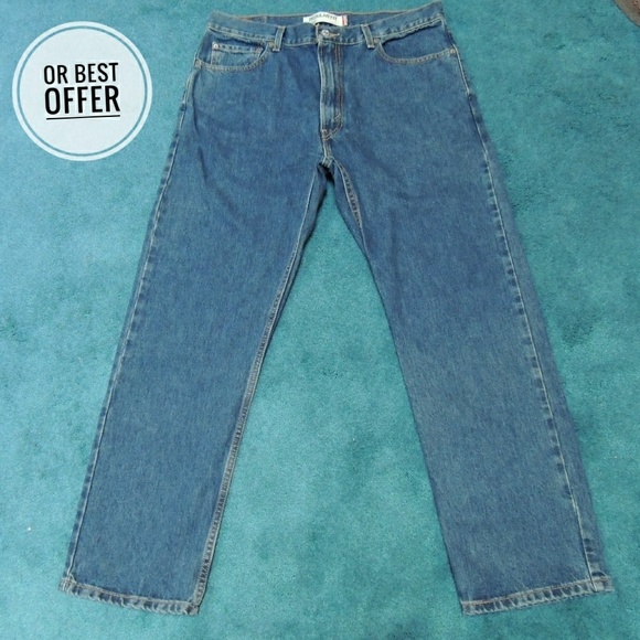 Levi's Other - Levis 505 regular fit denim jeans 36w 30l NWOT
